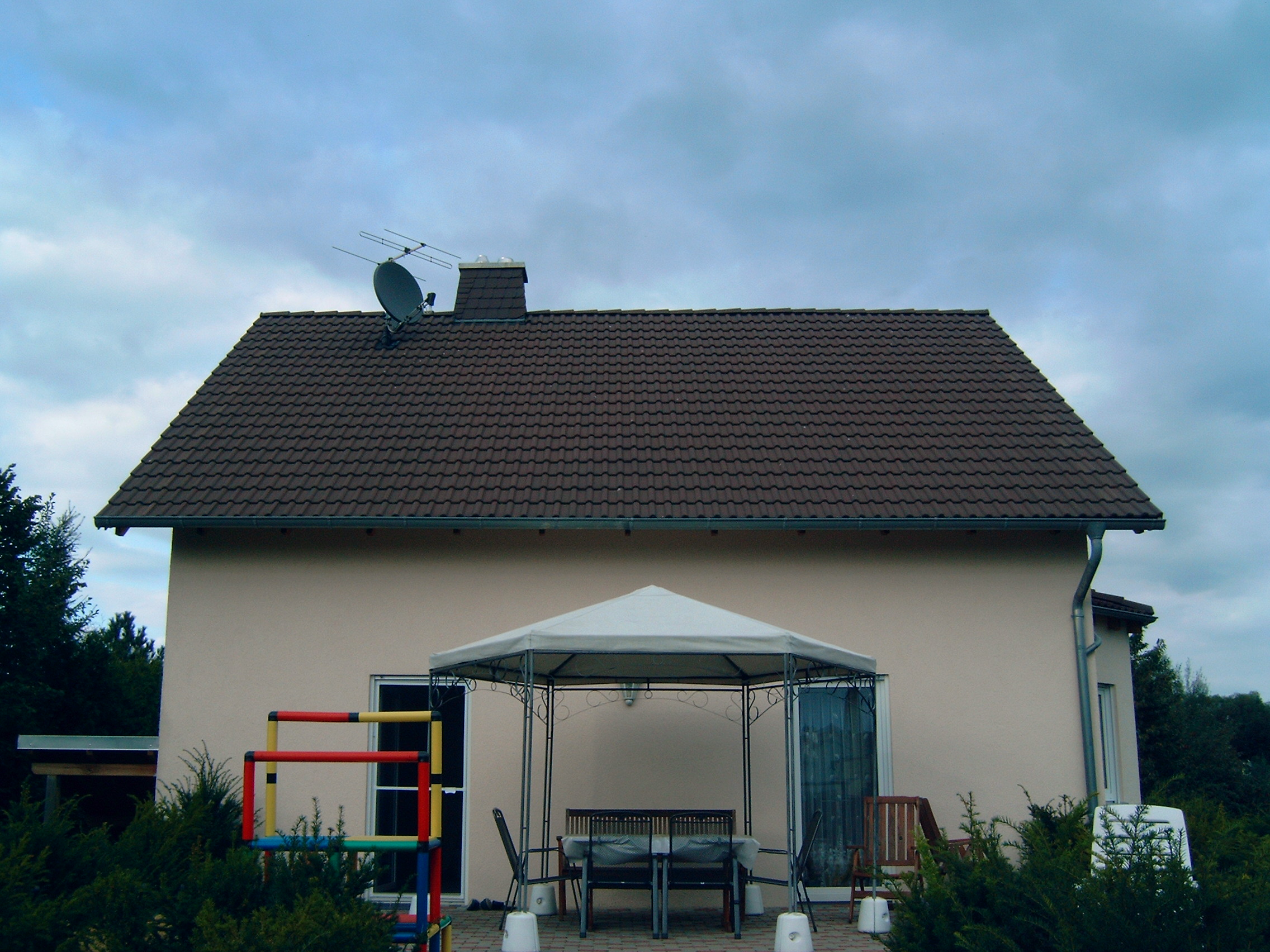 Dach im Urzustand